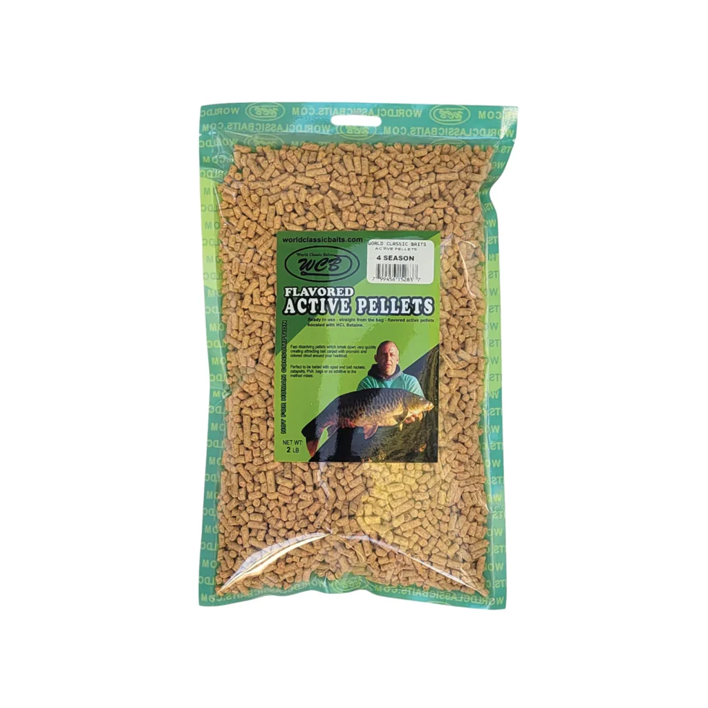 Active Pellets 2lb bag from World Classic Baits
